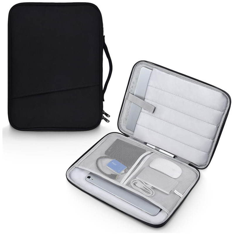 Laptop Accessories Pouch - Waterproof Shockproof Laptop Handle Bag 11