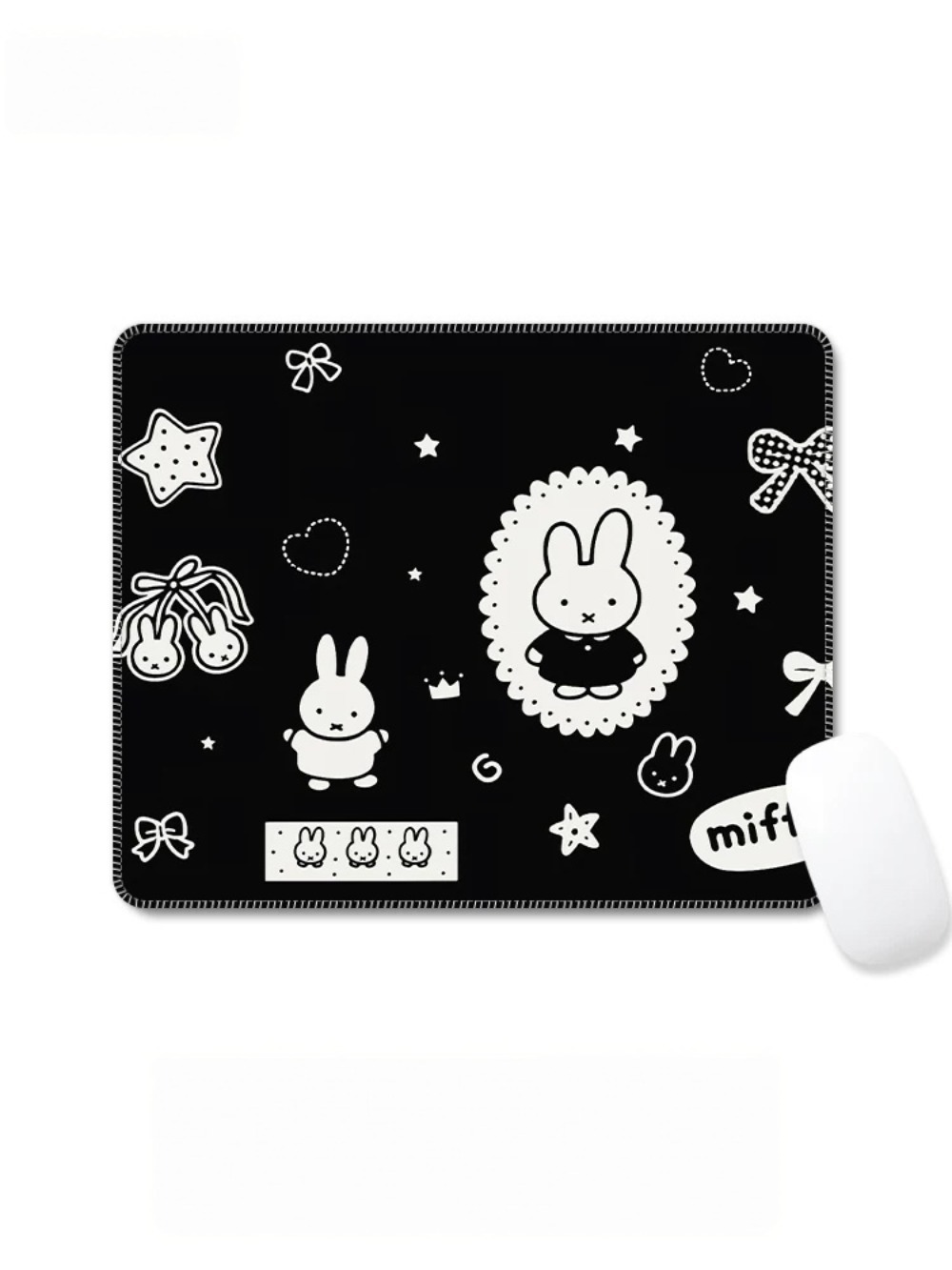Laptop Accessories Cute - Cartoon Miffy Mouse Pad Small Laptop