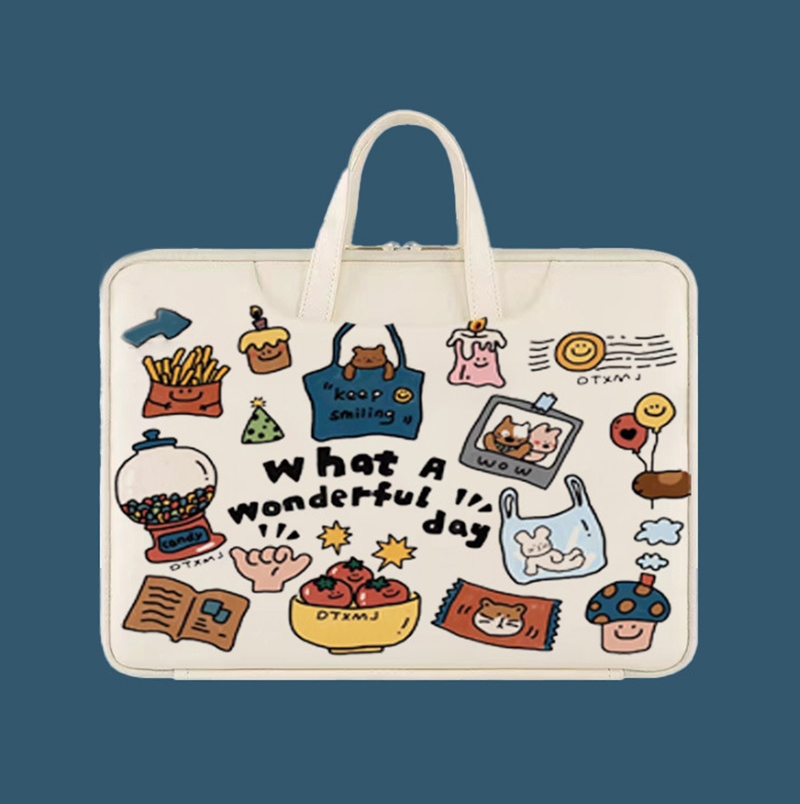 Laptop Accessories Pouch - Ins Cute Laptop Bag Waterproof Notebook