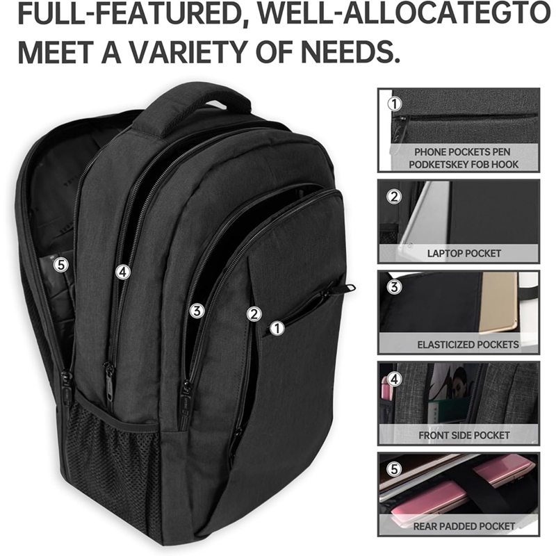 Large Travel Laptop Backpack,  - огляд і ціна Laptop Bag Waterproof