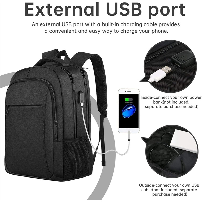 Large Travel Laptop Backpack,  - огляд і ціна Laptop Bag Waterproof