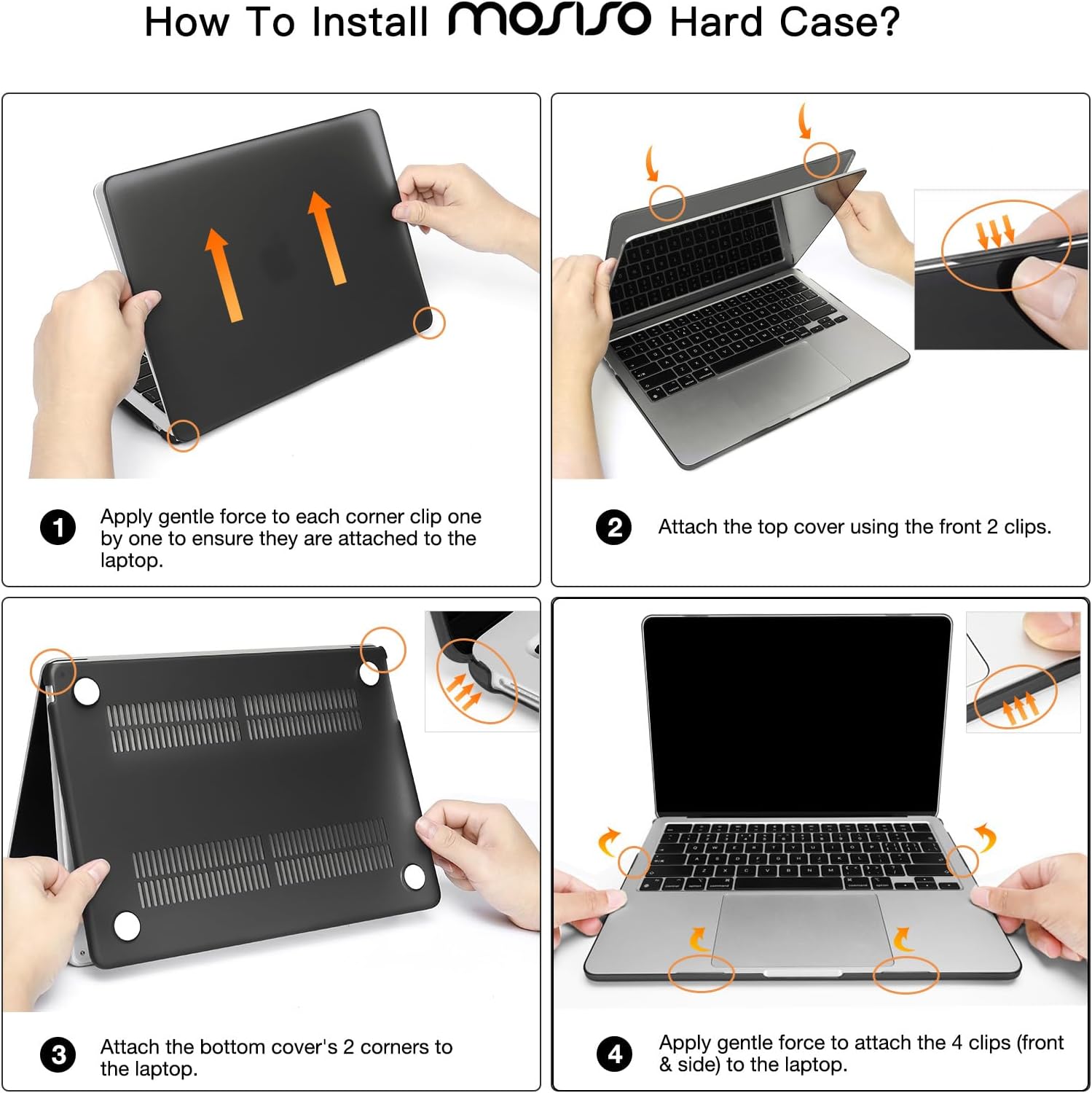 MOSISO Hard Shell for MacBook  - огляд і ціна Laptop Accessories Pouch