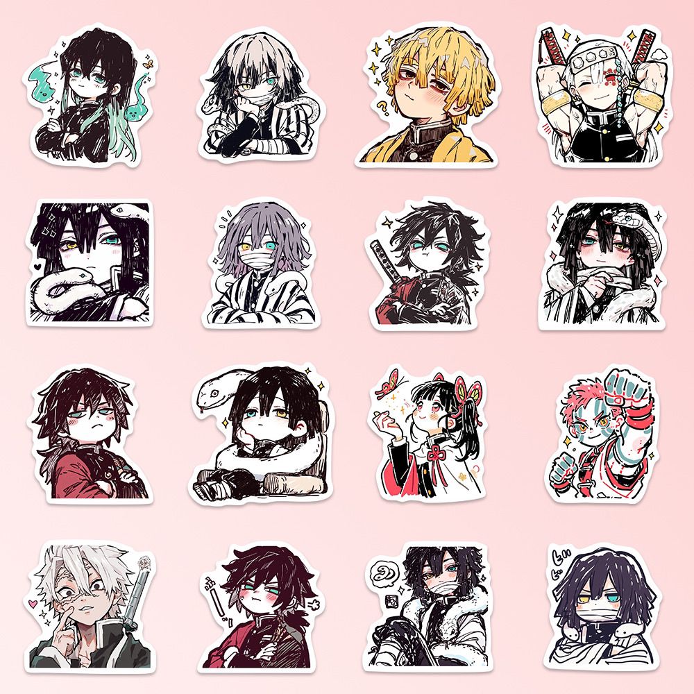 55PCS Demon Slayer Kamado Tanj - огляд і ціна Laptop Accessories Cute