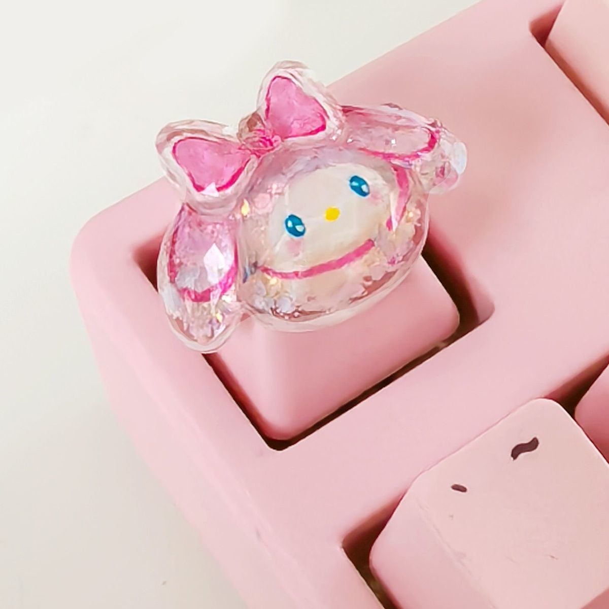 Kawaii Kuromi Keycaps Punk Cry - огляд і ціна Laptop Accessories Cute