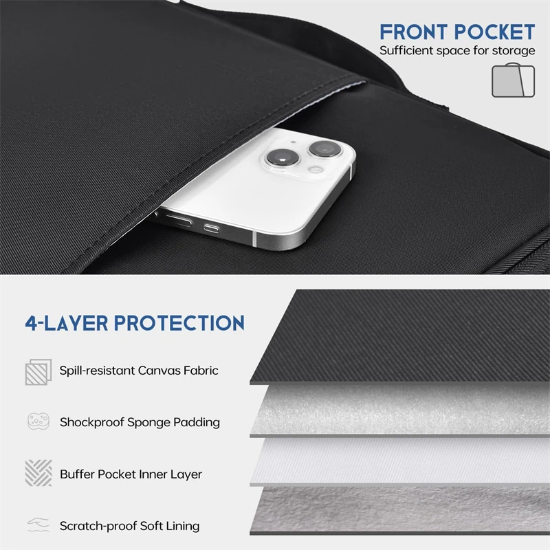 Waterproof Shockproof Handle B - огляд і ціна Laptop Accessories Pouch