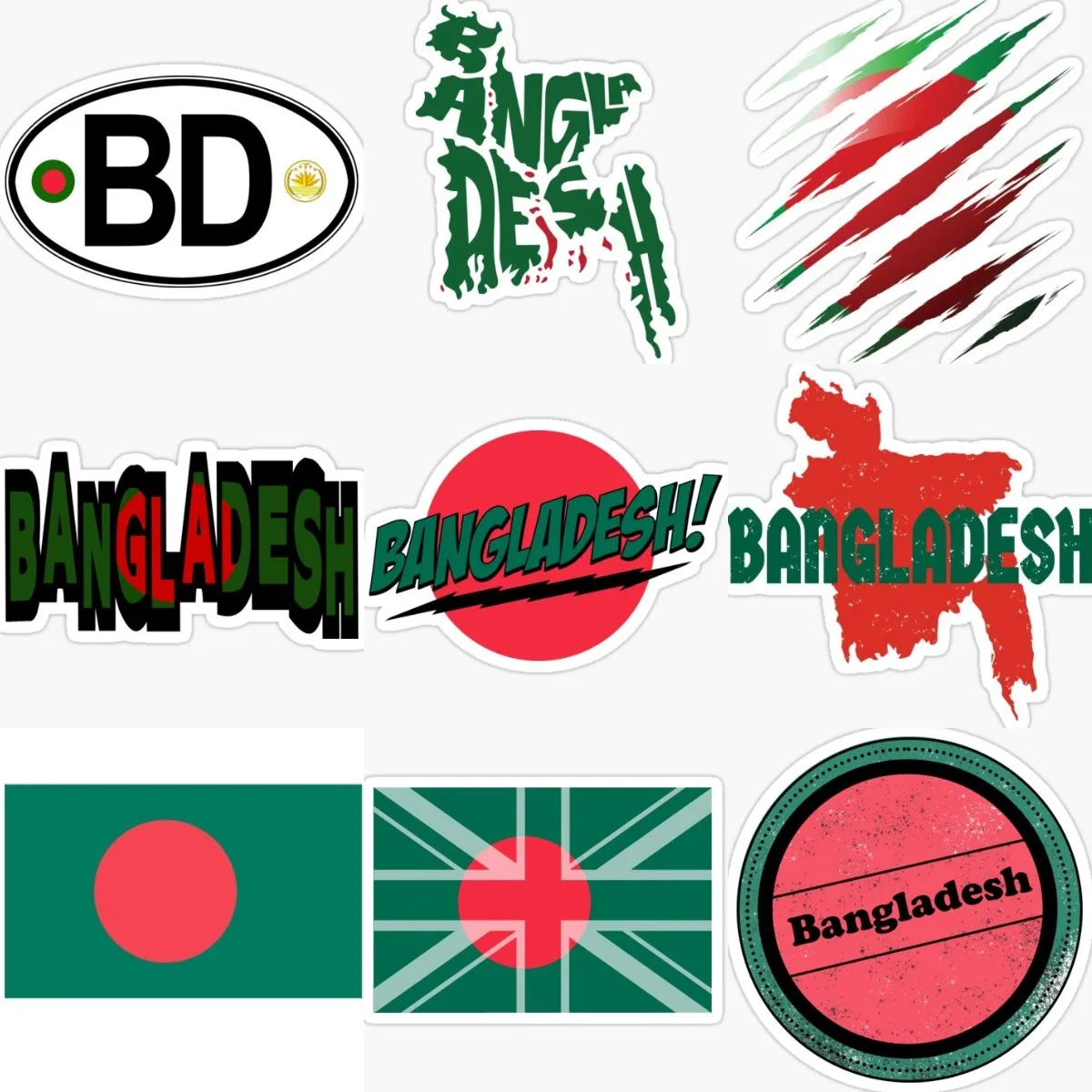 Bangladesh BD Flag Map Badge C - огляд і ціна Laptop Accessories Bd