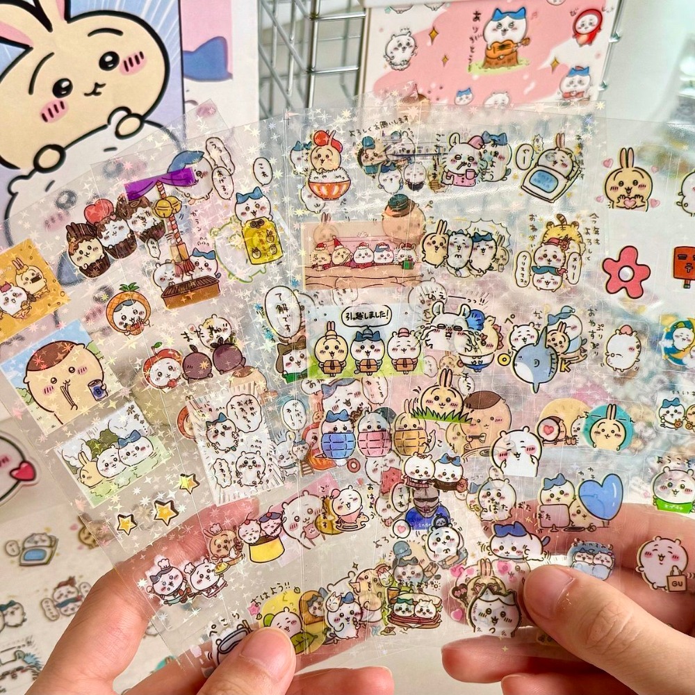 30Pcs Chiikawa Laser Stickers  - огляд і ціна Laptop Accessories All