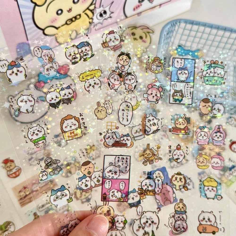 30Pcs Chiikawa Laser Stickers  - огляд і ціна Laptop Accessories All