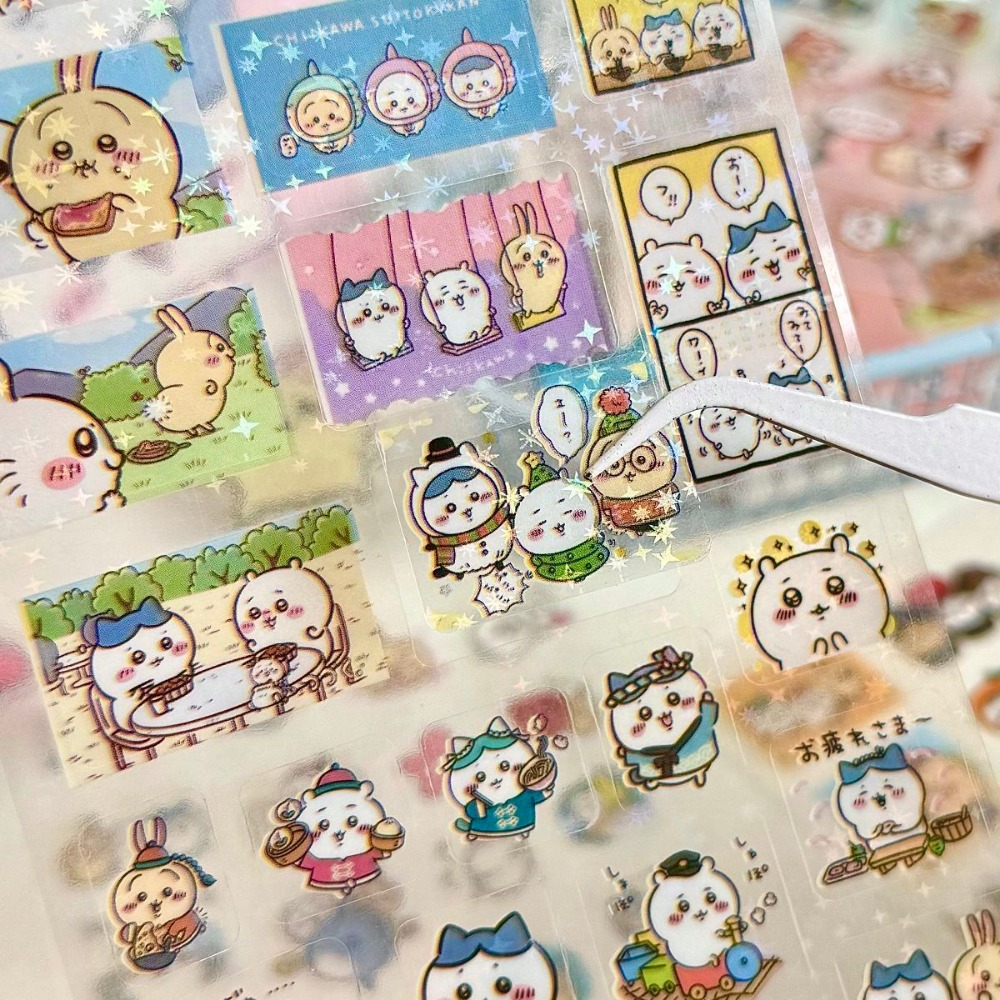 30Pcs Chiikawa Laser Stickers  - огляд і ціна Laptop Accessories All
