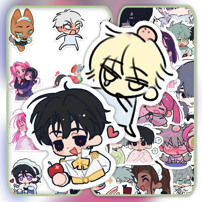 80Pcs/set Cartoon Anime Alien  - огляд і ціна Laptop Accessories Cute