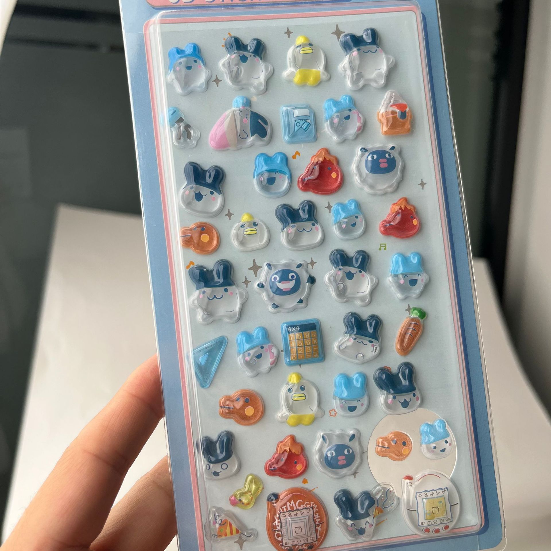 Cute Tamagotchi 3D Puffy Stick - огляд і ціна Laptop Accessories Cute