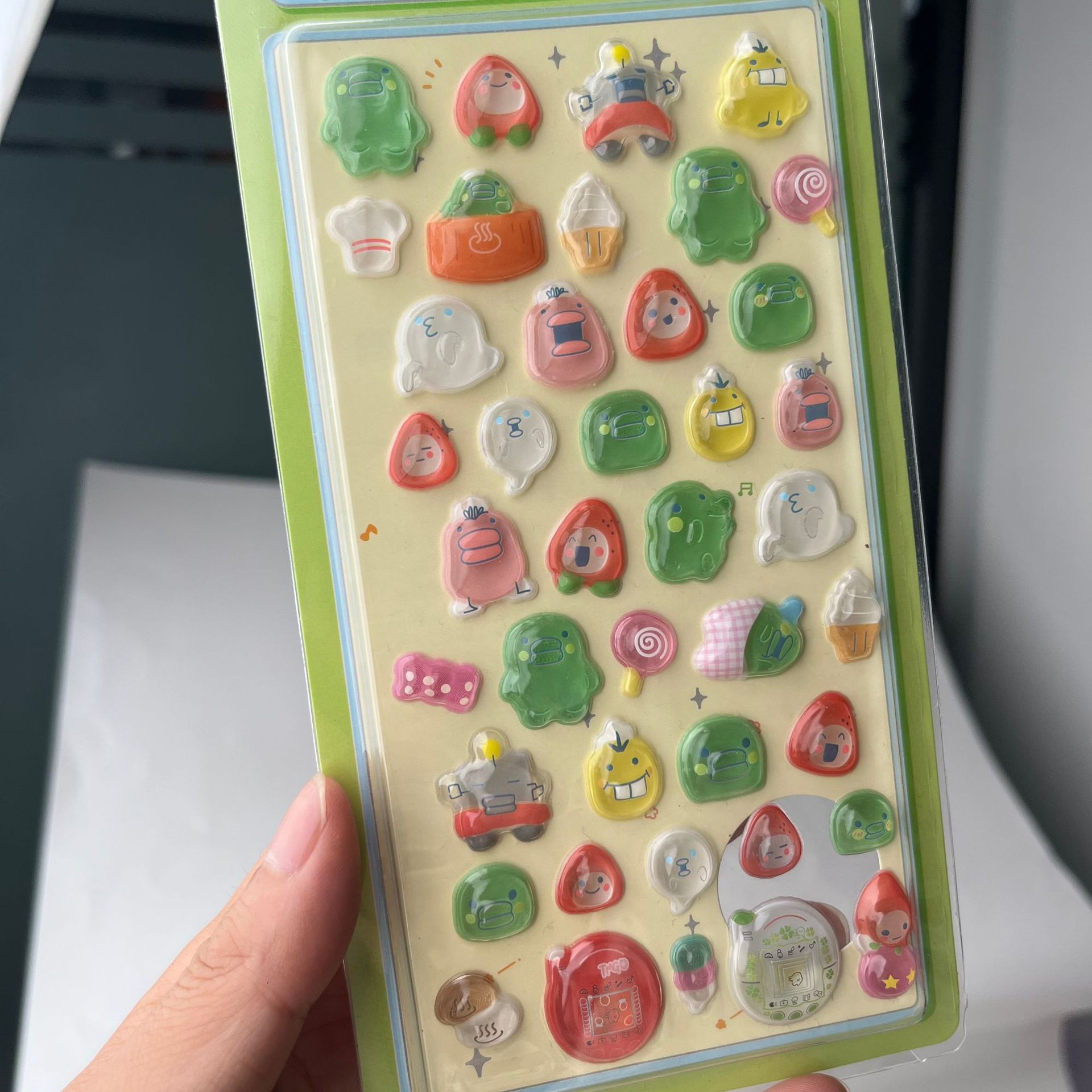 Cute Tamagotchi 3D Puffy Stick - огляд і ціна Laptop Accessories Cute