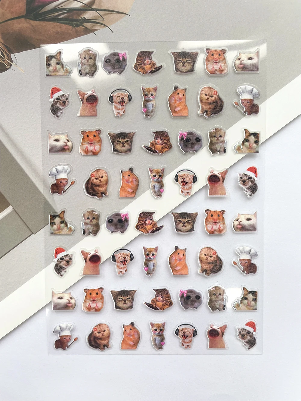 Mini Pvc Funny Cat Poster Good - огляд і ціна Laptop Accessories Cute