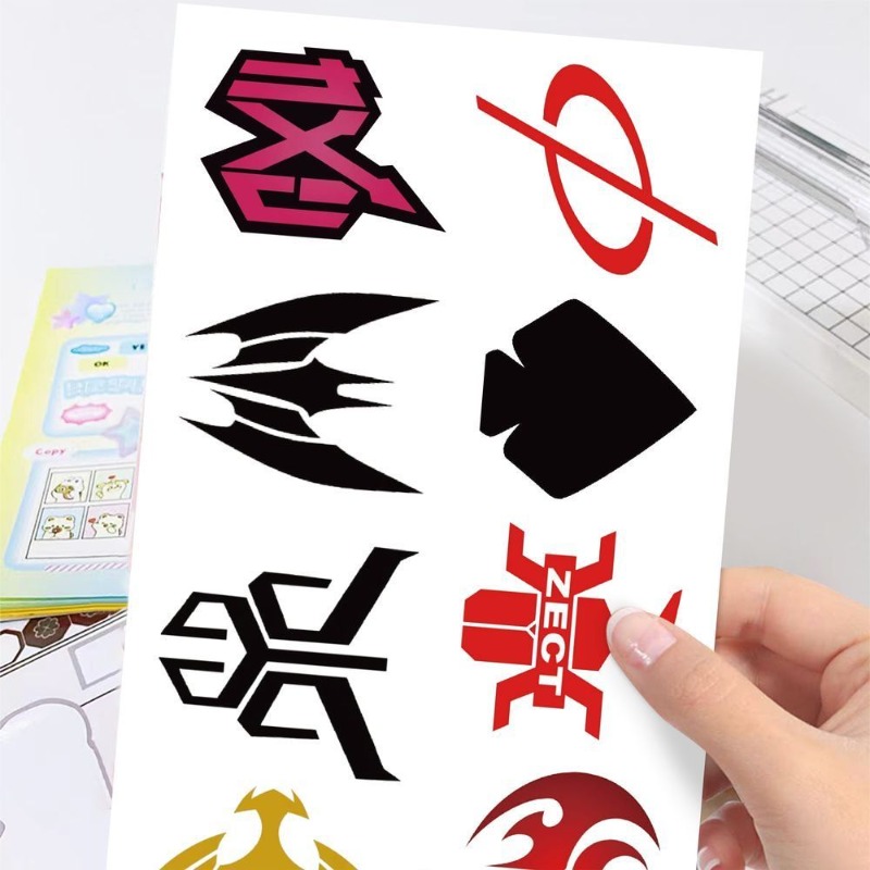 60 Sheets Kamen Rider Logo Sti - огляд і ціна Laptop Accessories All